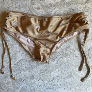 Wildfox | Tan Seashell Swim Bottoms
